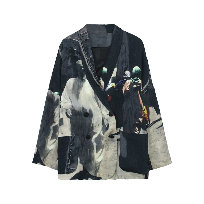 Clarice Art Prints Blazer