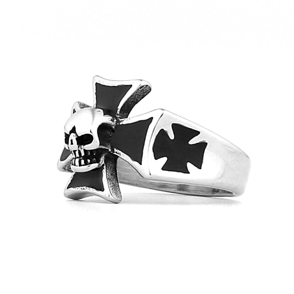Cross Skull Ring