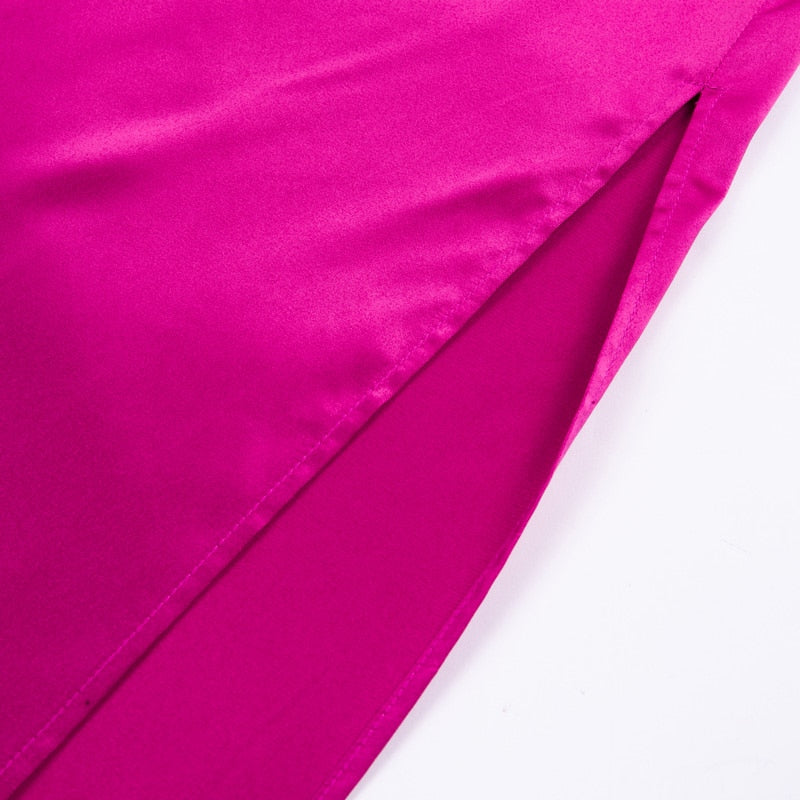 Deborah Solid Satin Slip Dresses - 4 Colors