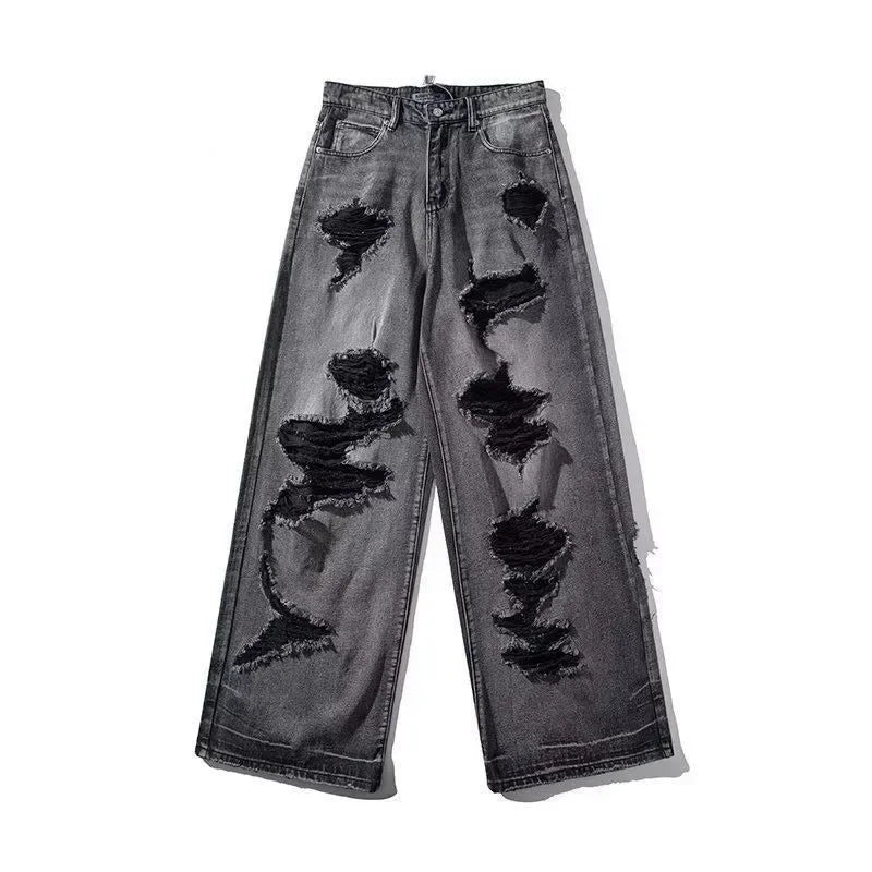 Korean Streetwear Gyaru Kpop Hippie Baggy Denim Women's Jeans