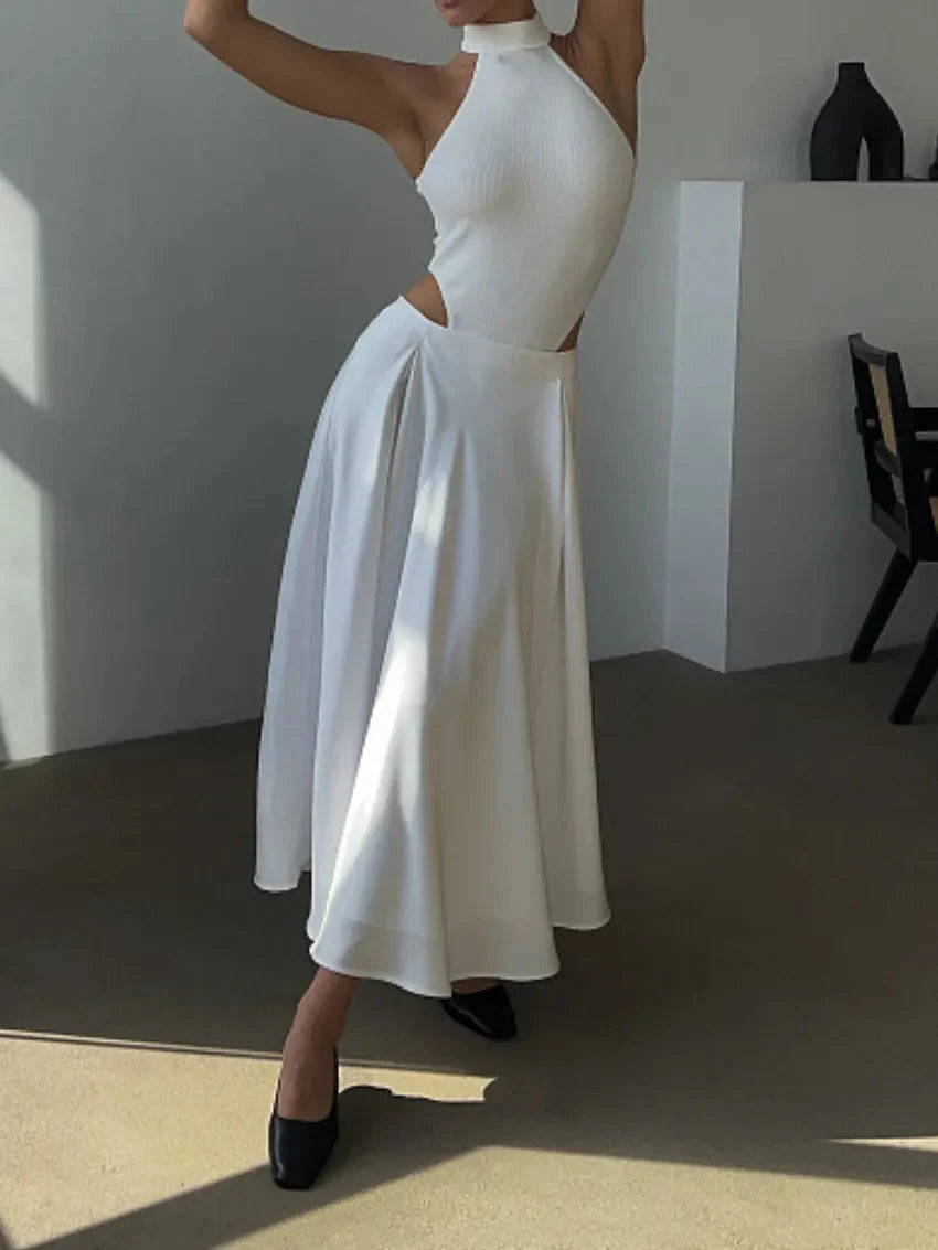 Elegant Satin Flare Maxi Skirts - 3 Colors