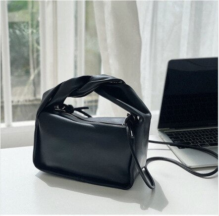 Emma Twisted Handle Mini Box Bags - 3 Colors