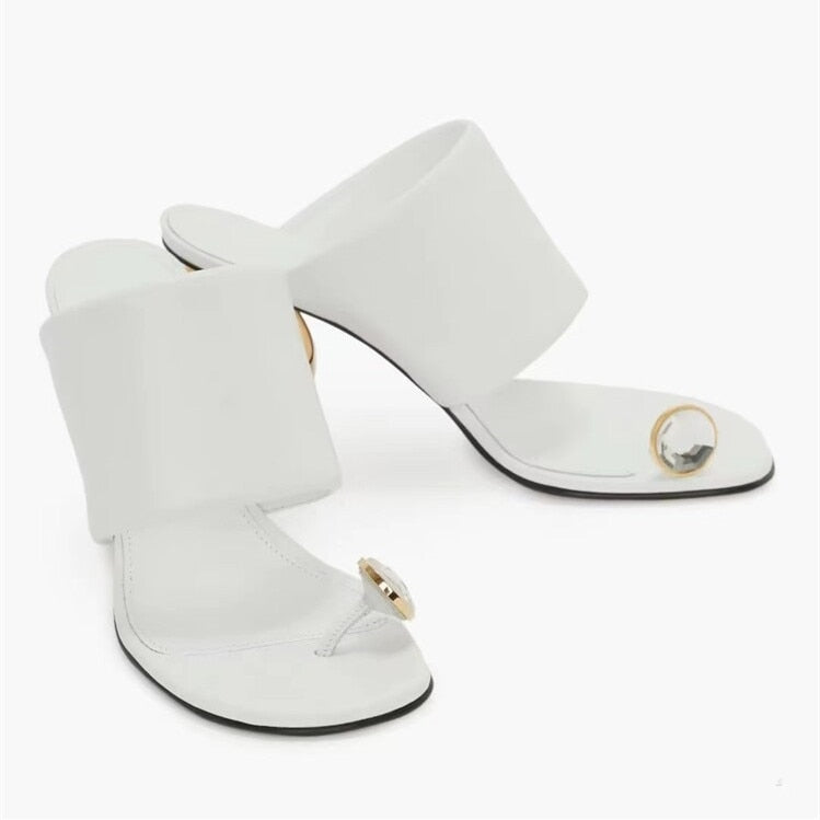 Eowyn Rhinestone Toe Post Sandals - 6 Colors