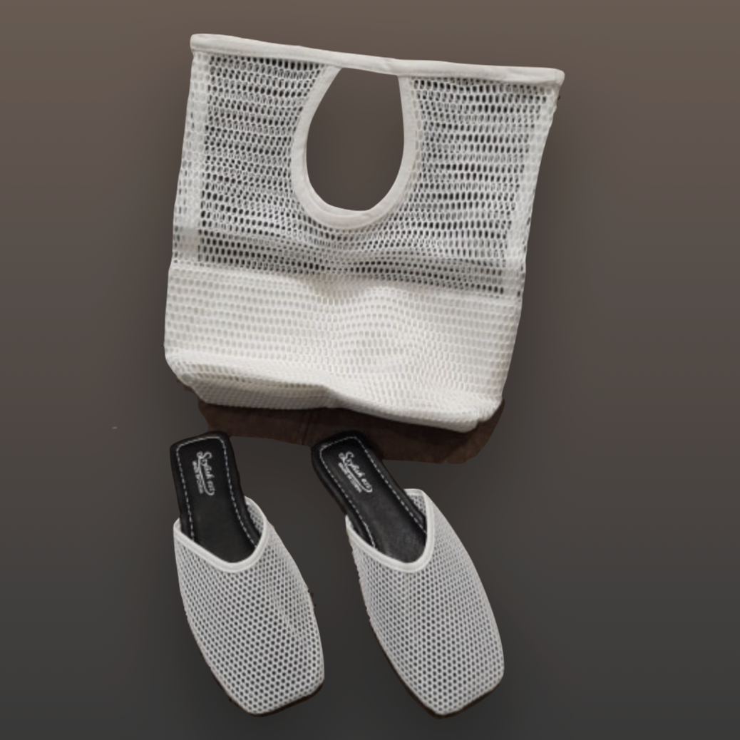 Franchi Mesh Mule Slippers - 3 Colors