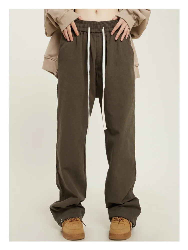 Vintage Brown Cargo Y2K Hippie 90s Streetwear Oversized Pant