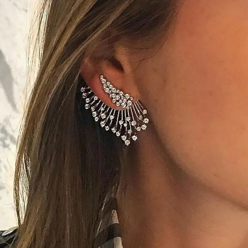 Alissa Firework Cubic Zirconia Earrings