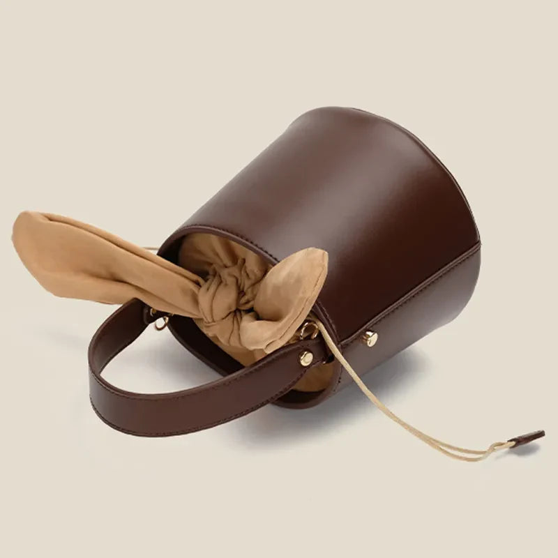 Anais Bow Top Bucket Tote