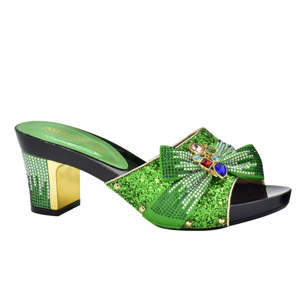 Imelda Bejeweled Sequin Sandals - 6 Colors