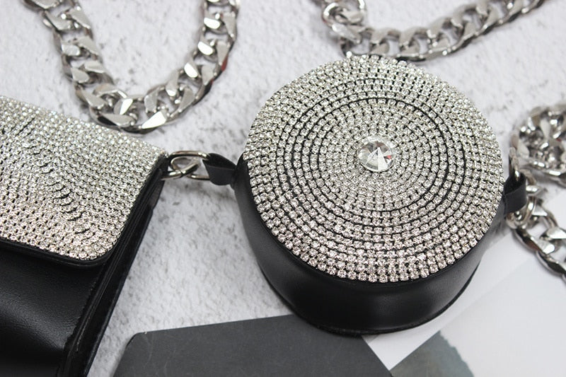 Joelle Embellished Fanny Belt / Shoulder Bags - 2 Styles