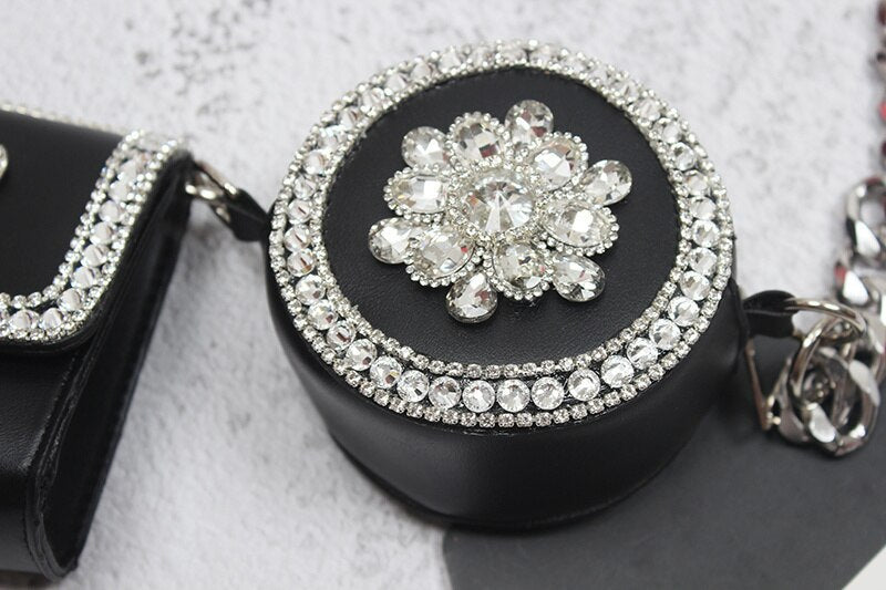 Joelle Embellished Fanny Belt / Shoulder Bags - 2 Styles
