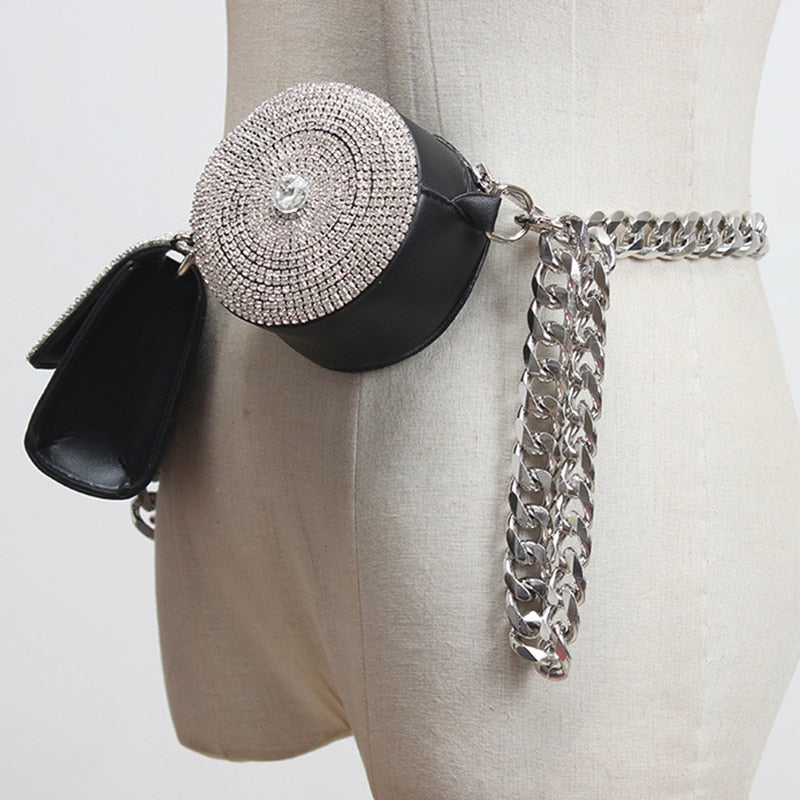 Joelle Embellished Fanny Belt / Shoulder Bags - 2 Styles