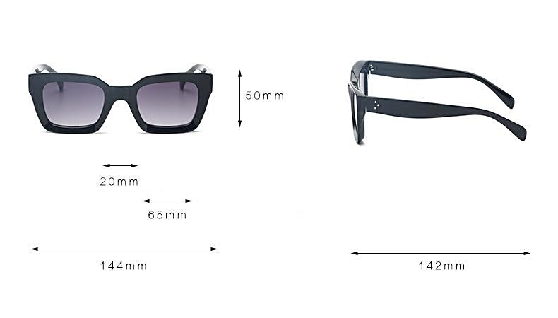 Kate Square Vintage Sunglasses