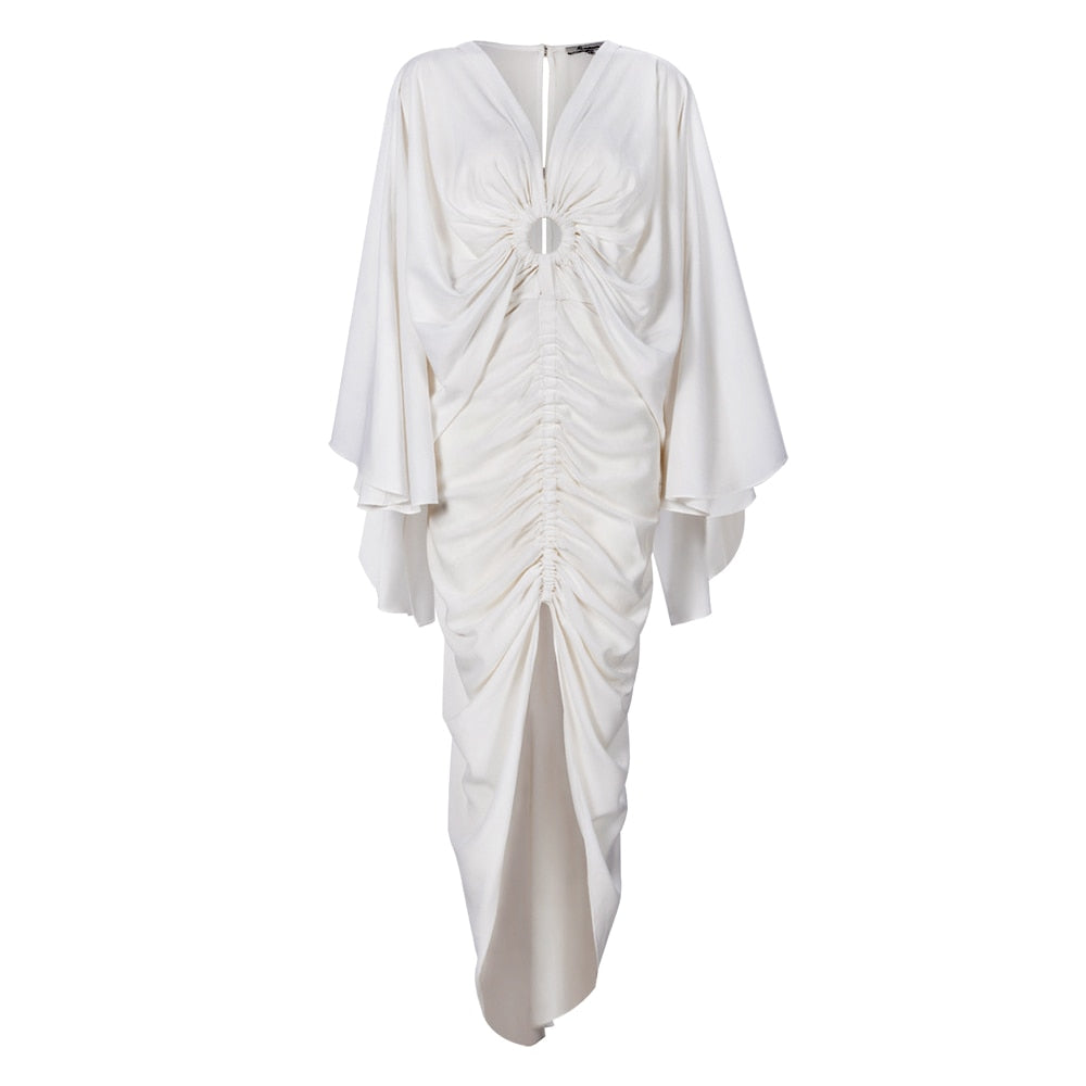 Lucinda Ruched Maxi Dress