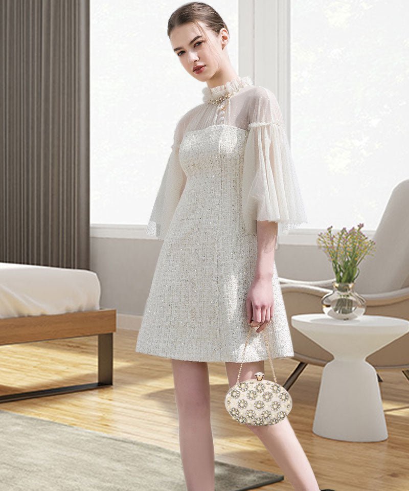 Beaded Evening Clutch Egg Shape