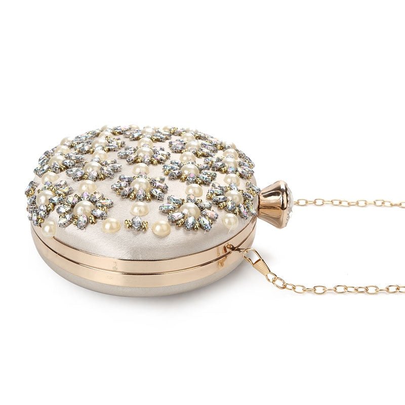 Beaded Evening Clutch Egg Shape