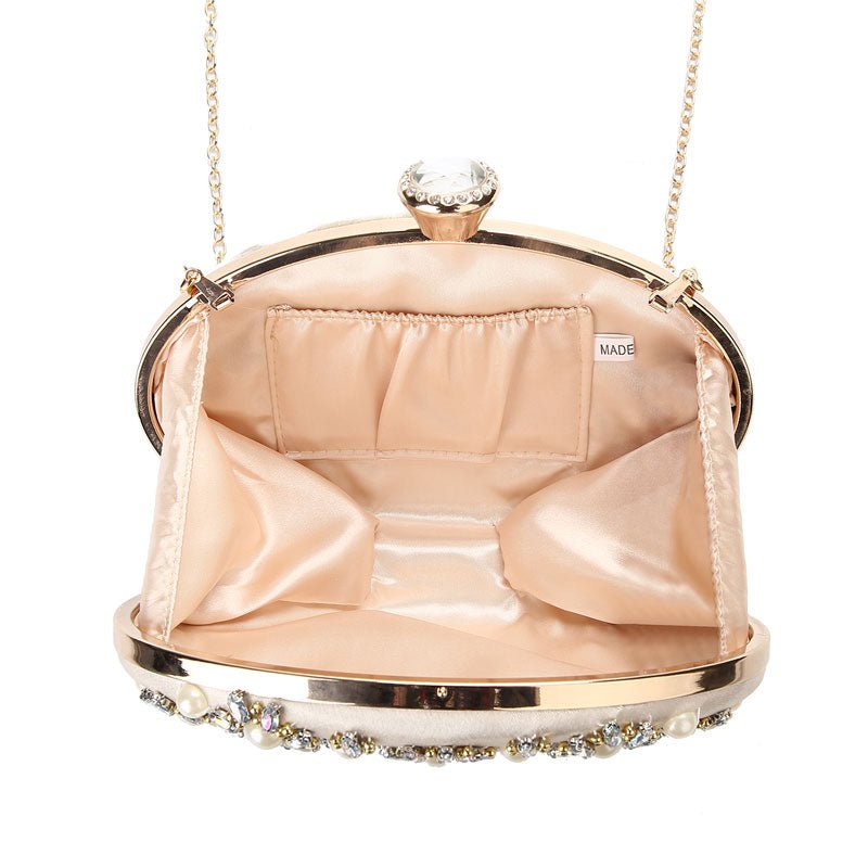 Beaded Evening Clutch Egg Shape