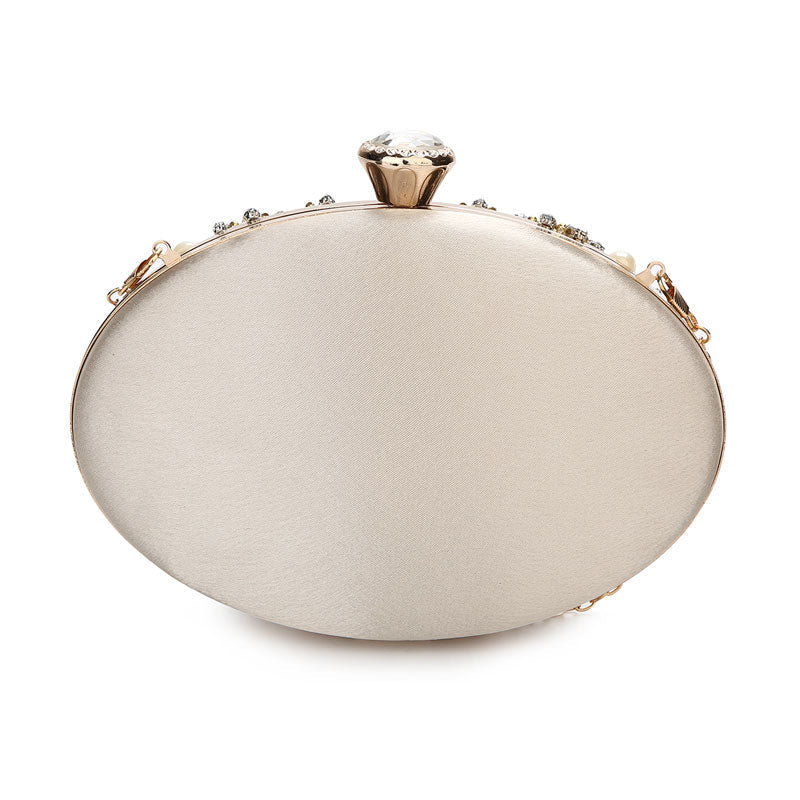 Beaded Evening Clutch Egg Shape