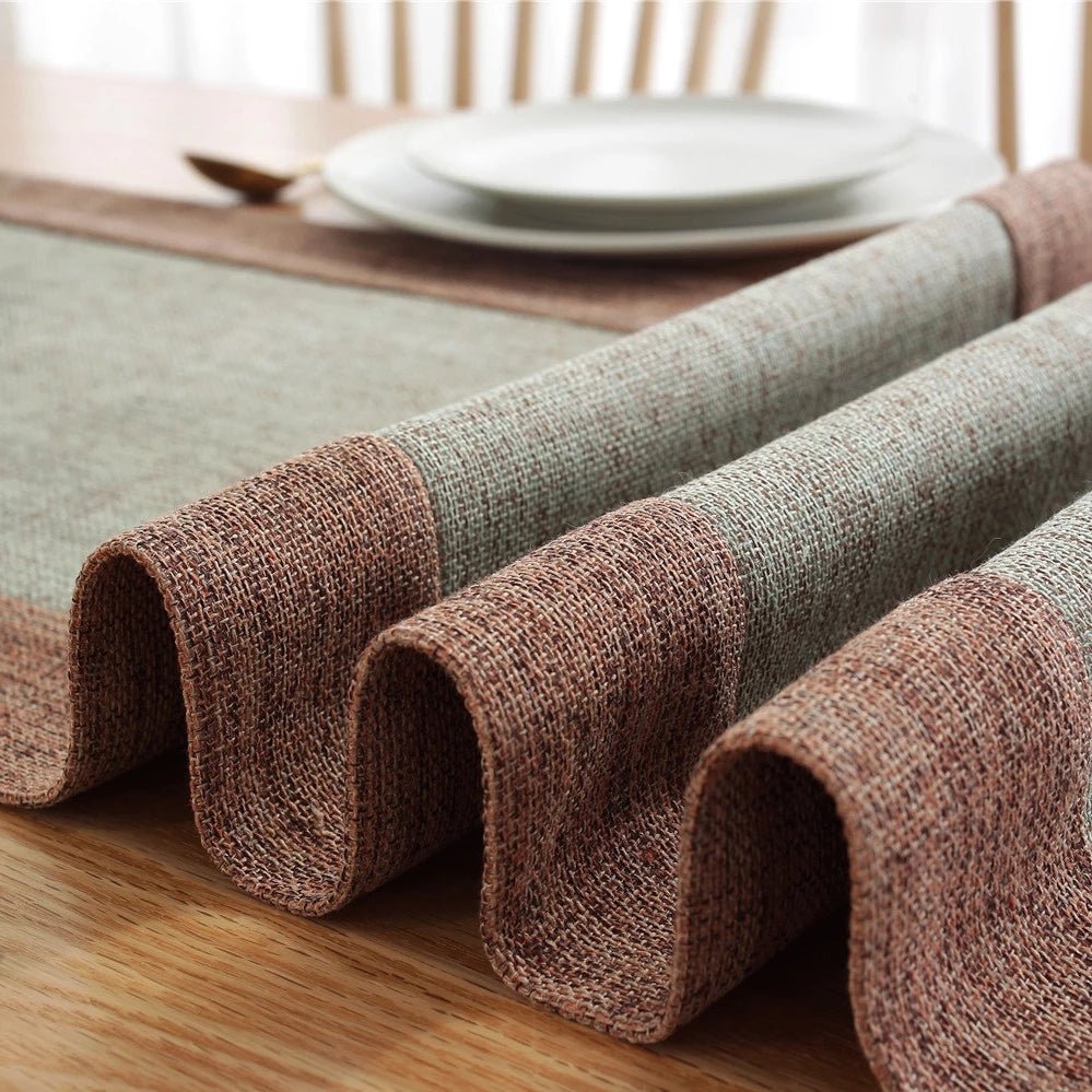 Farmhouse Cheesecloth Table Runner Home Decor Table Cover