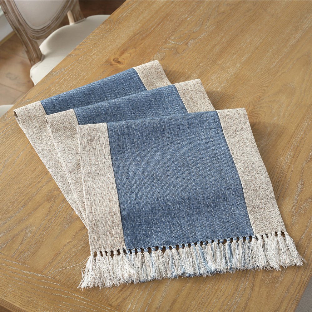 Farmhouse Cheesecloth Table Runner Home Decor Table Cover
