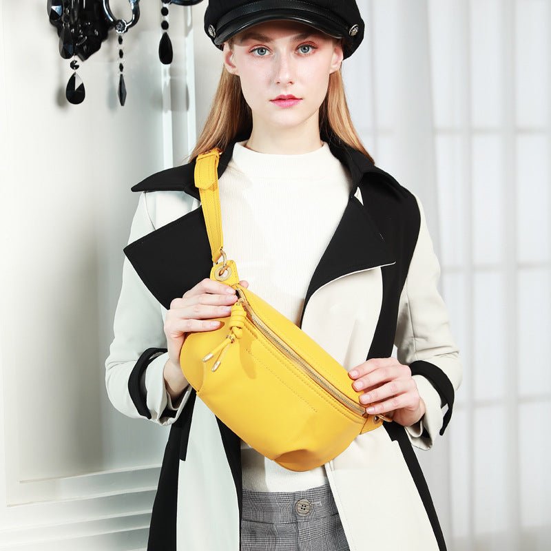 Leather Crossbody Fanny Pack Belt Bags For Women