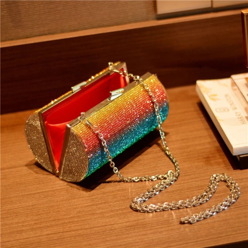 Rhinestone Evening Clutches Crystal Evening Bags