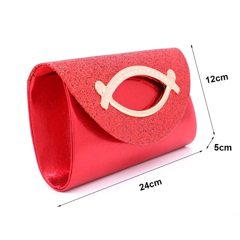 Sequin Clutch Purse Bag Evening Female Wedding Party Handbag