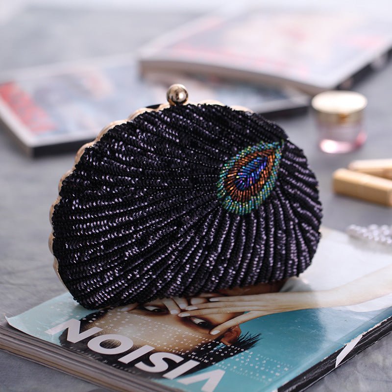 Sequin Shell Shape Women's Clutch Purse