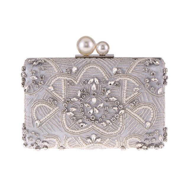 Sparkly Clutch Bag Handmade Beaded
