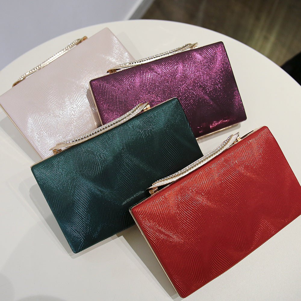 Vintage Women Evening Clutch Wedding Party Chain Shoulder Bag