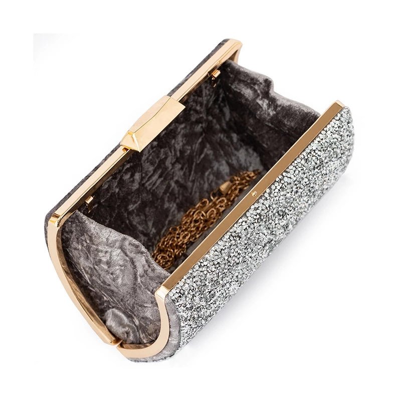 Wedding Clutch Purse Sequin Evening Bag Party Handbag