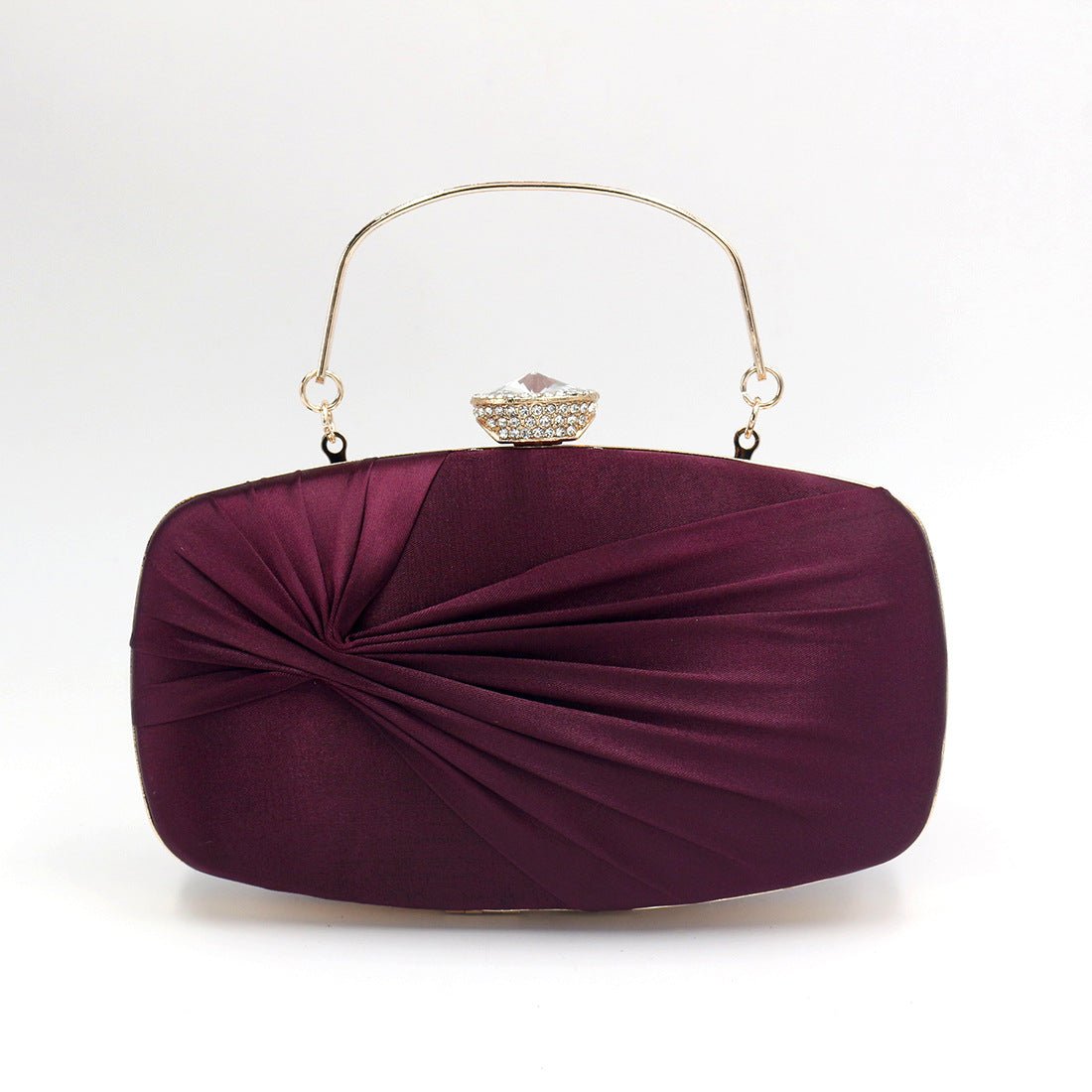 Women Silk Wrinkled Evening Bags