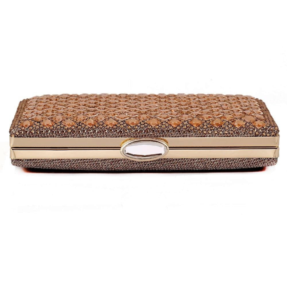 gold Clutch Women Evening bags Ladies Crystal Day Clutches Wallet Wedding Purse Party Banquet bag Black/Gold/Silver