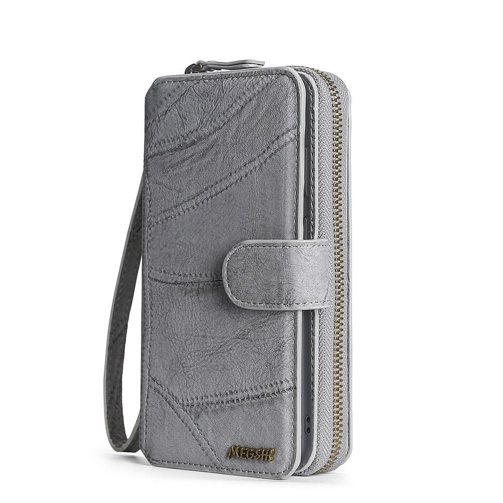 iPhone 11 Case Wallet PU Leather Multifunction Handbag Phone Case