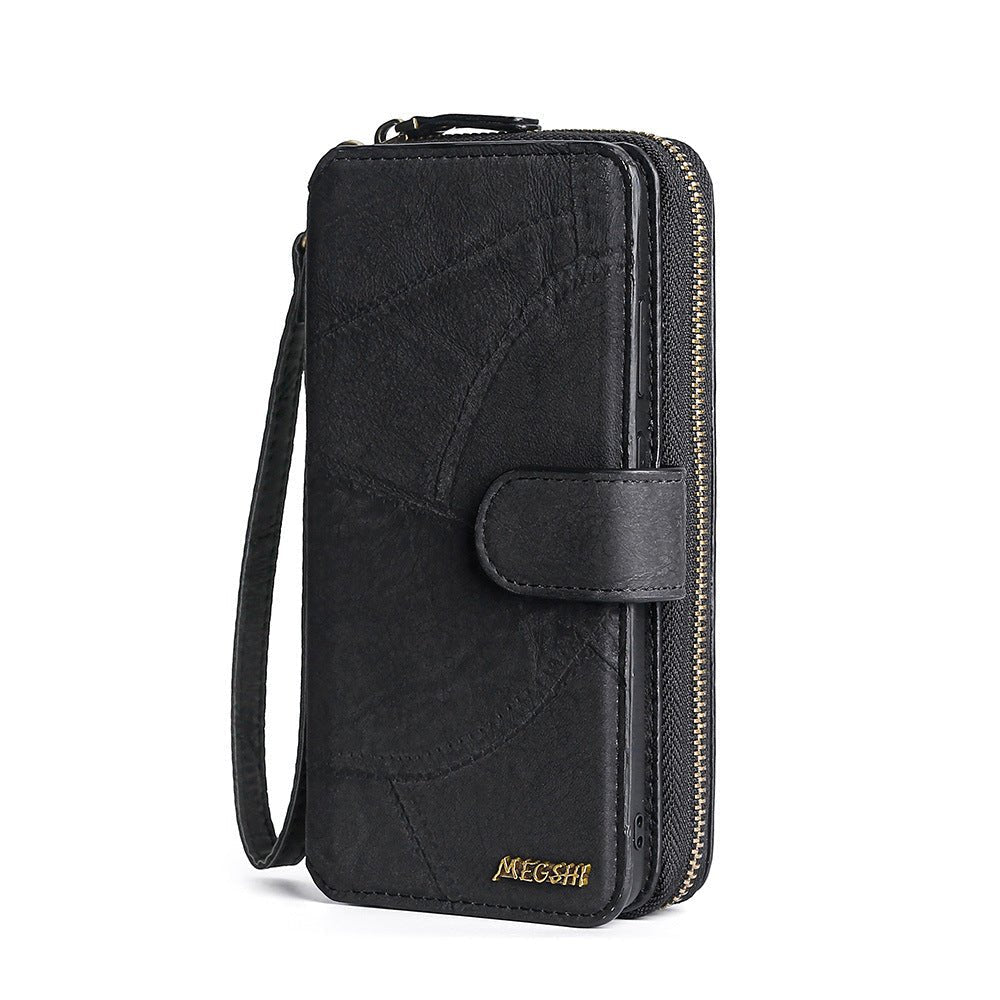 iPhone 11 Case Wallet PU Leather Multifunction Handbag Phone Case