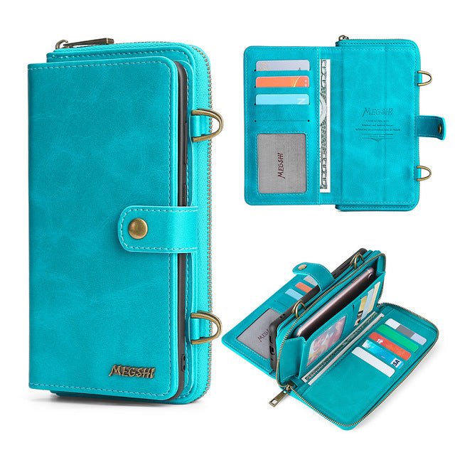 iPhone Wallet Leather Phone Case Card Holder