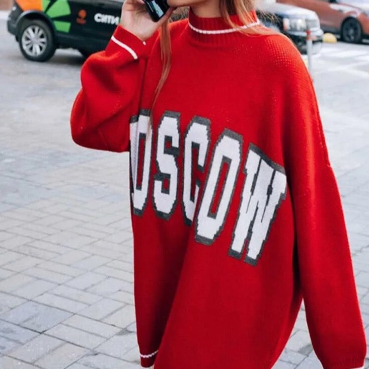 MOSCOW Oversized Knit Sweater