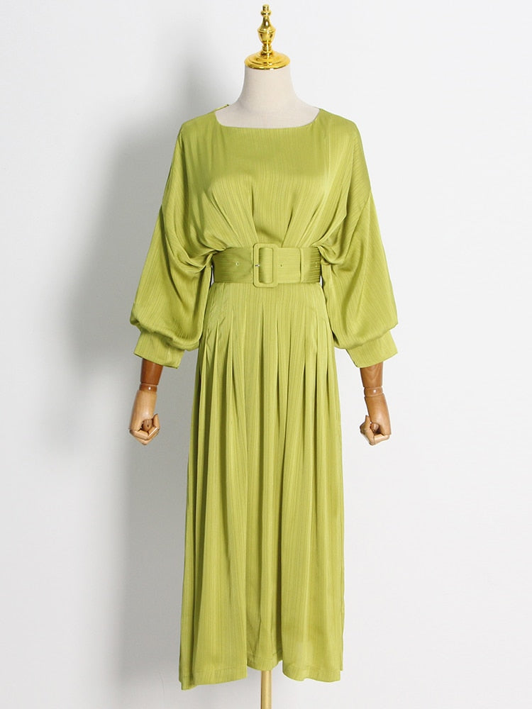 Marea Textured Georgette Dress
