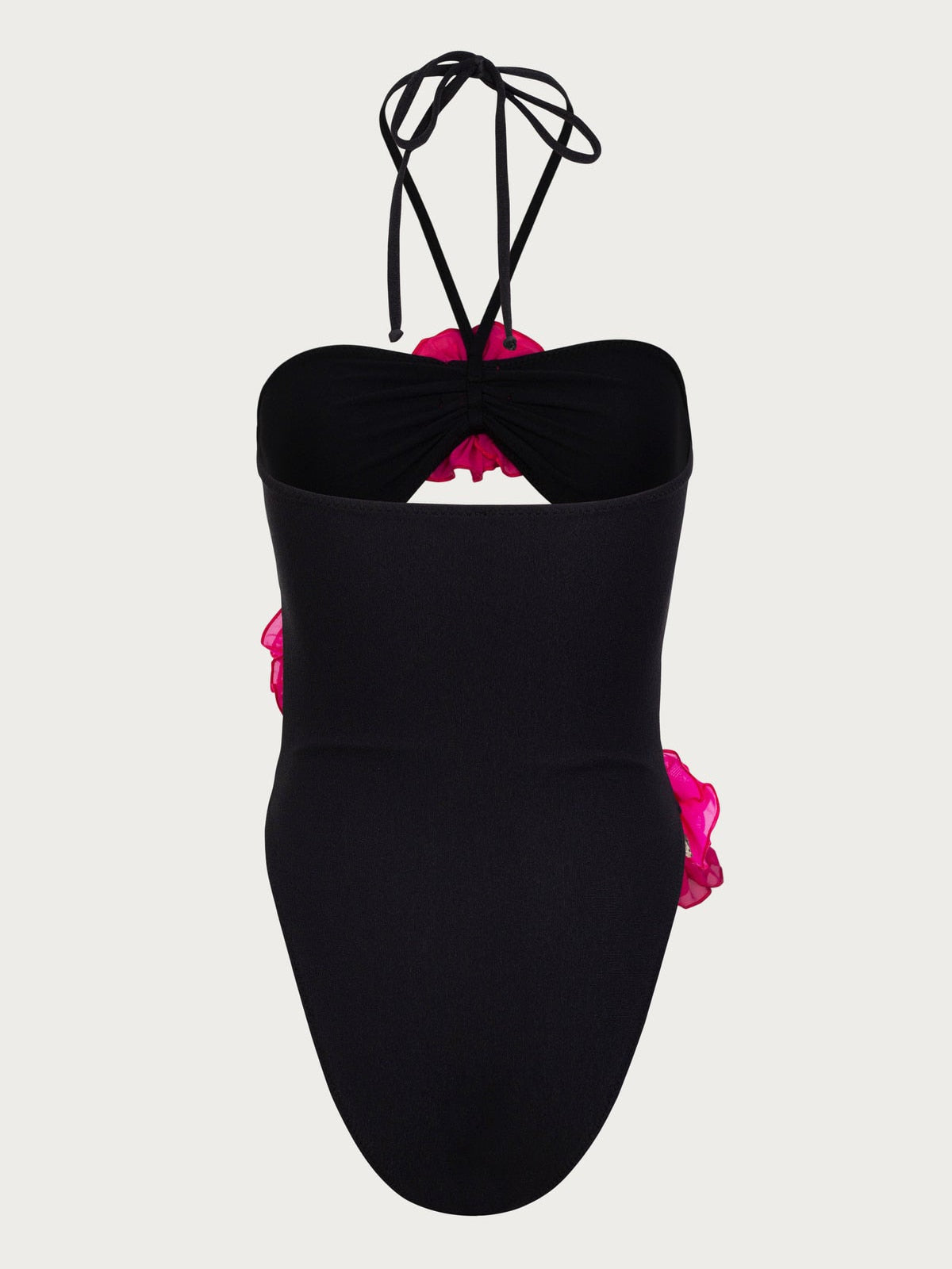 Meerah Flower Corsage Bandeau Retro Swimsuits - 3 Colors