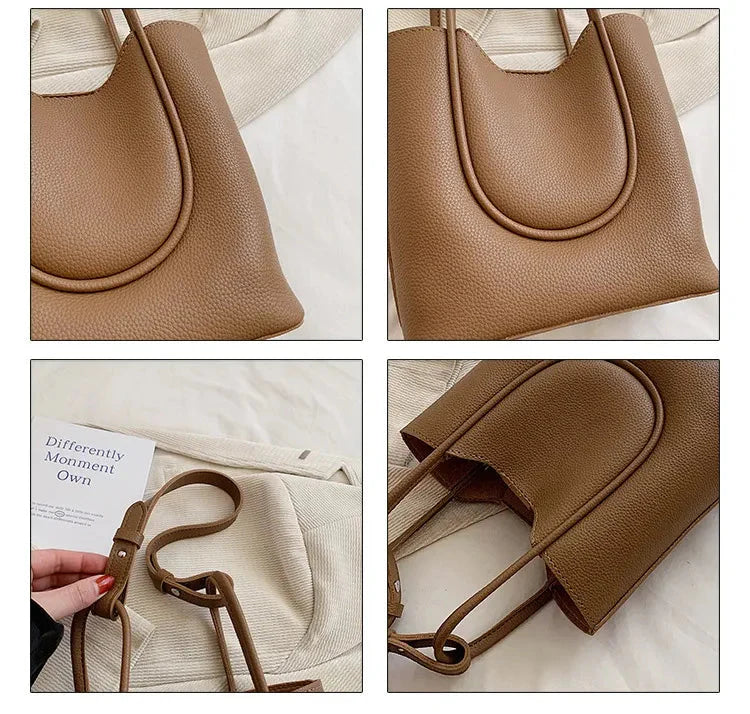 Minimalist U Bucket Bags - 4 Colors