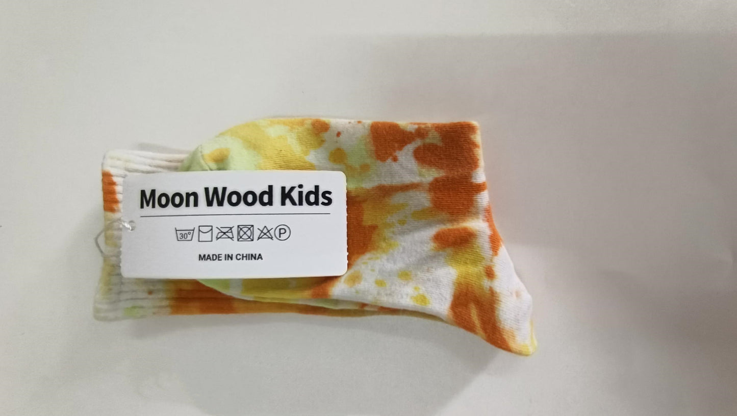 Moon Wood Kids Socks Women Winter Warm Thick Soft Knitted Lightweight Blend Sock