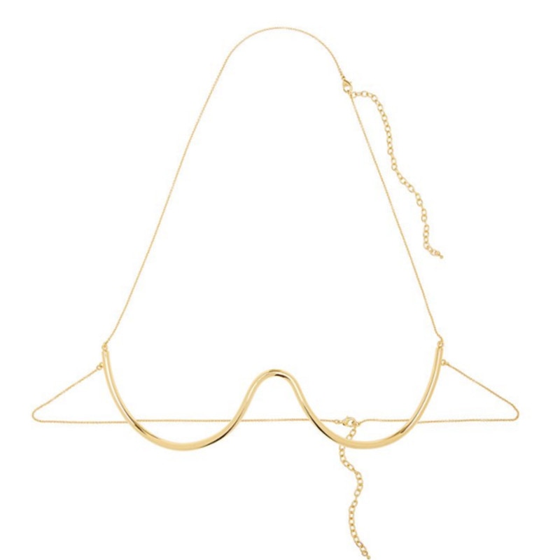 Namie Wired Bra Body Jewelry - Gold or Silver