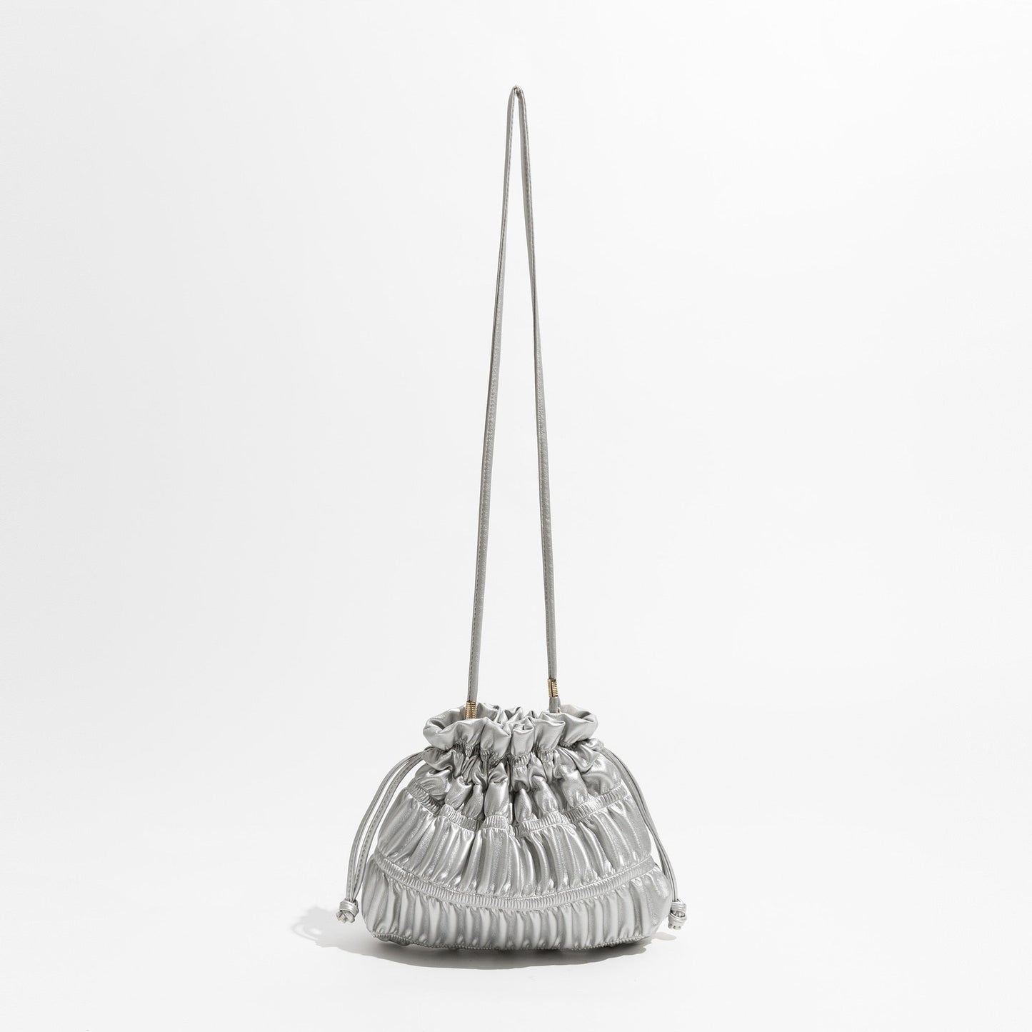 Nanna Mini Pleated Pouch Bags - 6 Colors