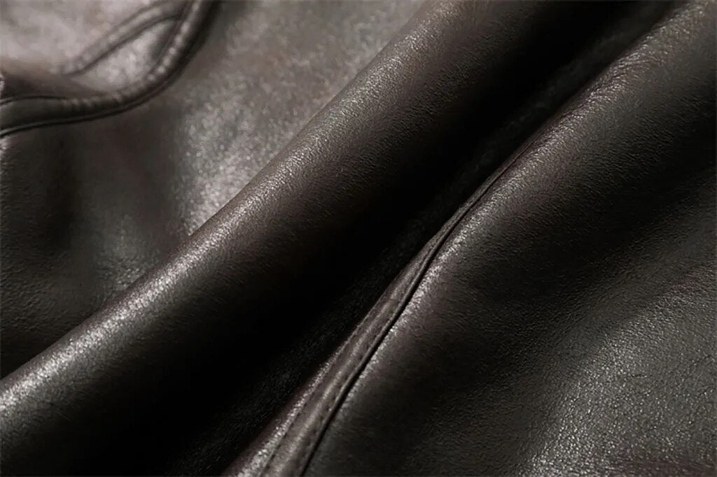Nema Shearling Mustang Bomber Jacket
