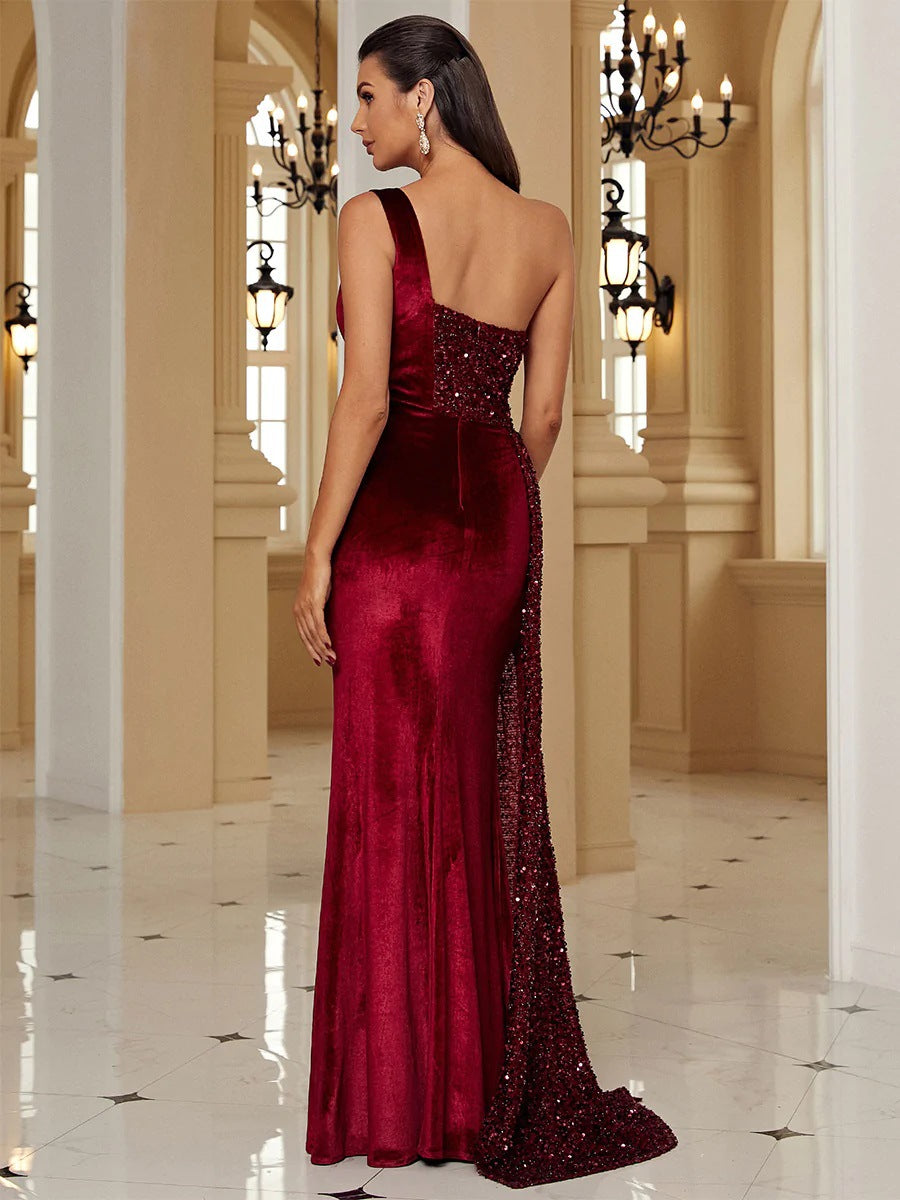 Luxury Fishtail Evening Dress