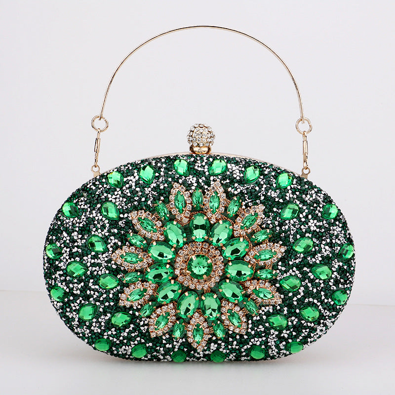 Meghan Diamond Encrusted Clutch Bag