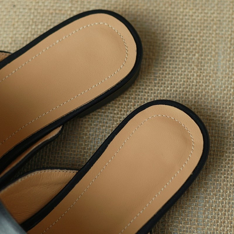 Pastel Horsebit Buckled Mule Slippers - 6 Colors