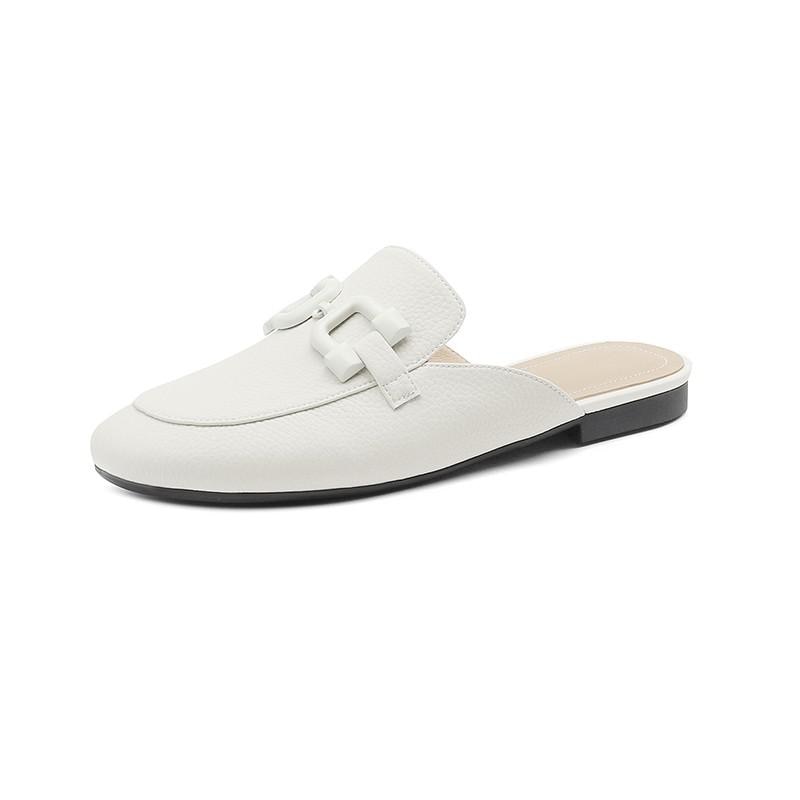 Pastel Horsebit Buckled Mule Slippers - 6 Colors