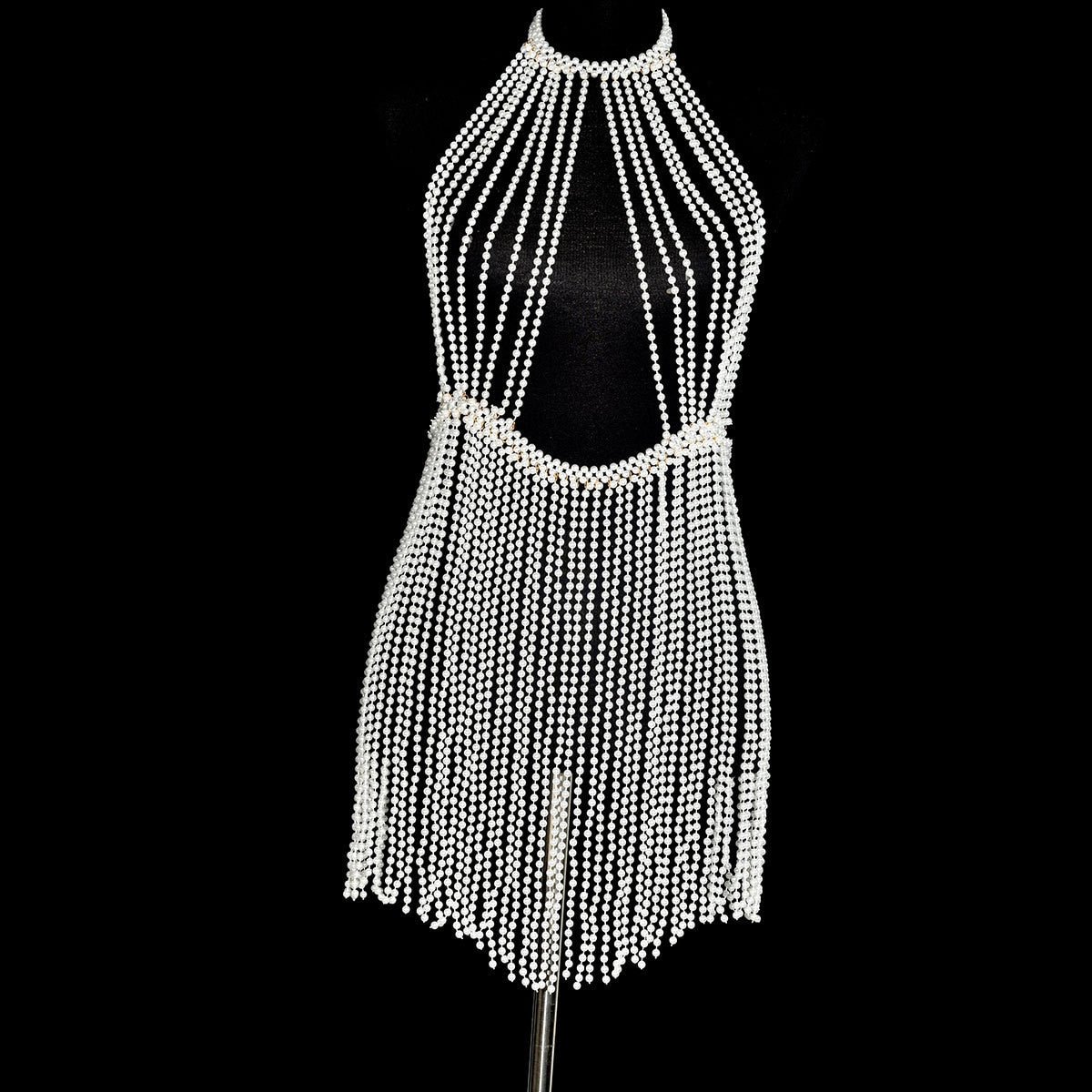 Pearl Beads Body Jewelry Dresses - 2 Styles