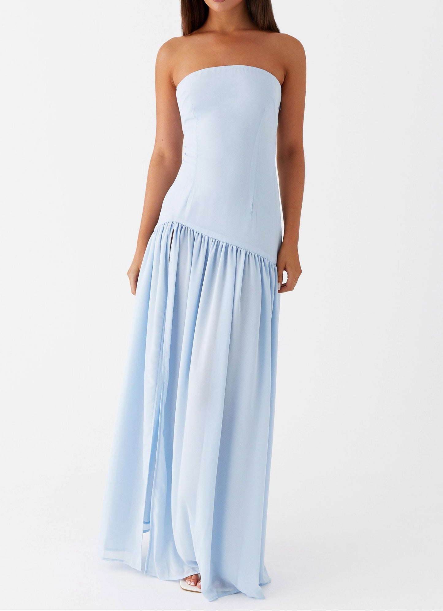 Bionda Maxi Dress - Blue