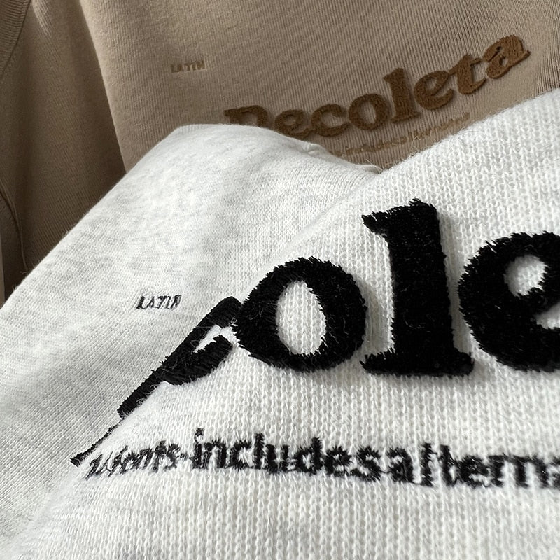 Recoleta Fonts Sweatshirts - 2 Colors